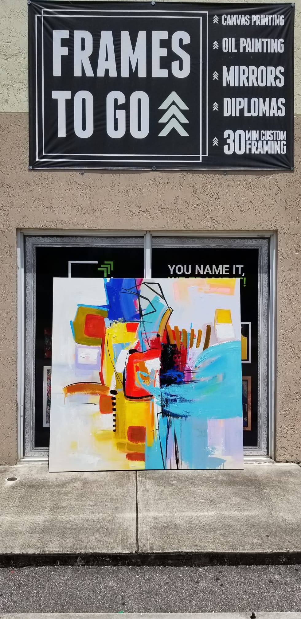 Modern Oil Painting Framing Miami Oil Painting Framing Near Me Fra